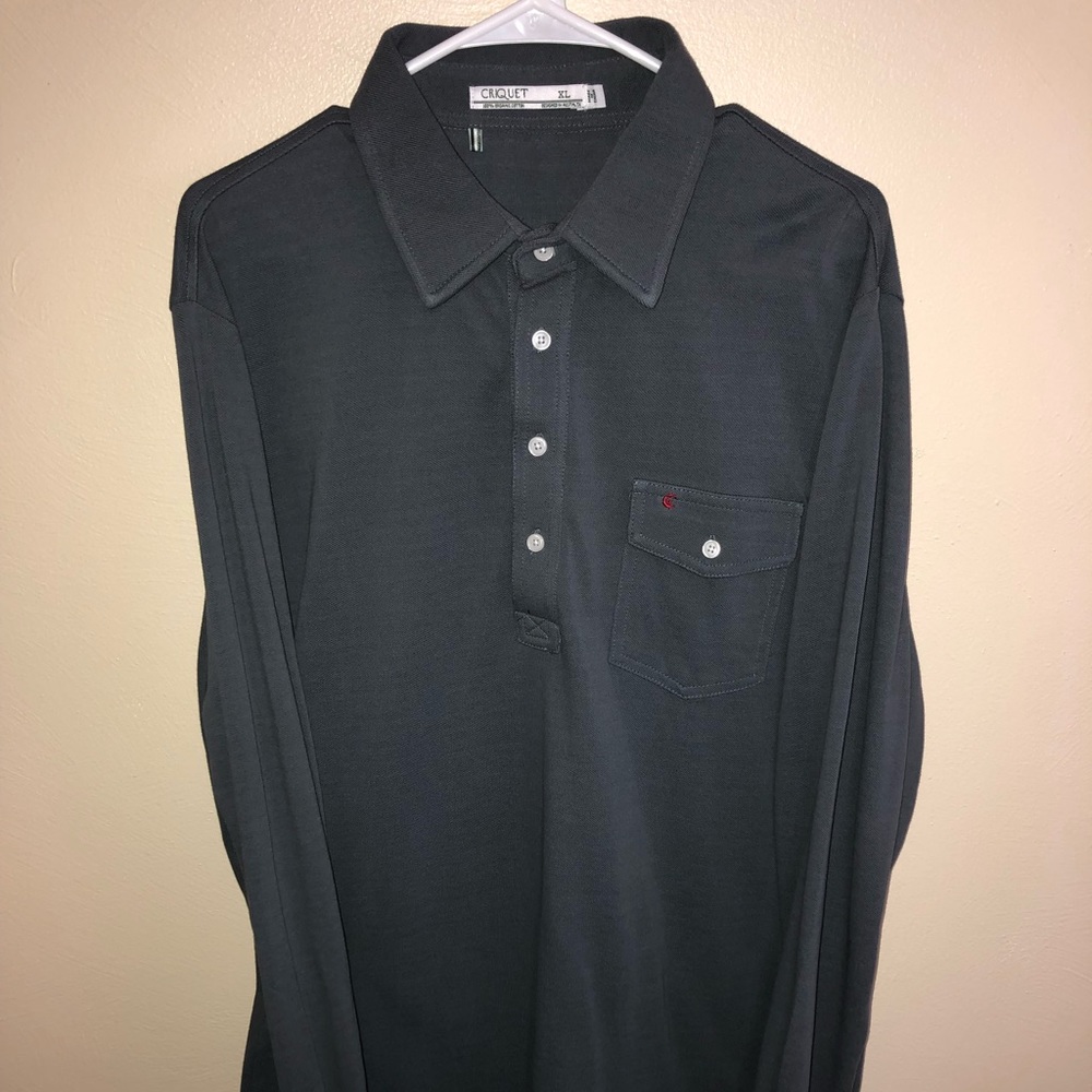 New Criquet Long Sleeve Players Shirt, XL